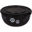 Pet food bowl with lid, size XL