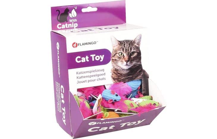 Vera toy mouse for cats with display, 2.5 × 10 × 2 cm – image 2