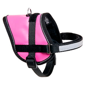 Teeny pink dog harness, 31–40 cm