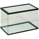 Black glass aquarium
