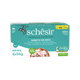 Schesir tuna with sea bream wet cat food, 6 × 50 g, multipack