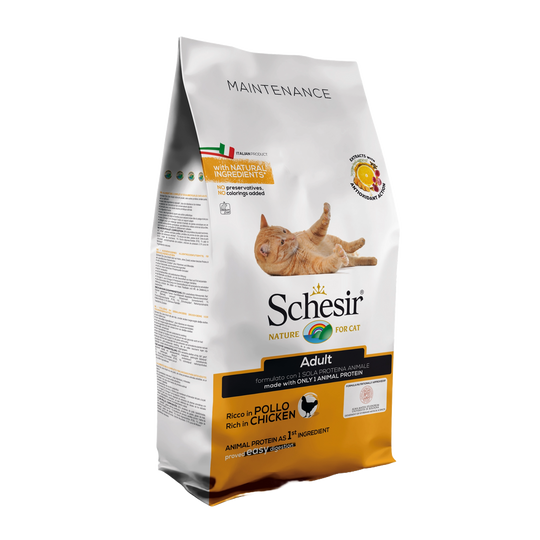 Schesir Maintenance chicken dry cat food, 10 kg