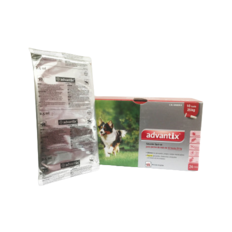 Advantix spot-on for dogs 10–25 kg, 4 pipettes (blister)