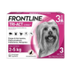 Frontline Tri-Act spot-on for dogs 2–5 kg, 3 pipettes