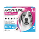 Frontline Tri-Act spot-on for dogs 20–40 kg, 3 pipettes