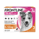 Frontline Tri-Act spot-on for dogs 5–10 kg, 3 pipettes