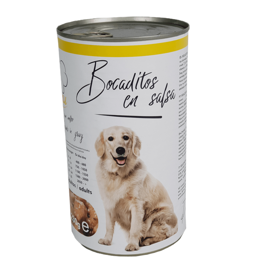 Chicken chunks for dogs, 1230 g tin
