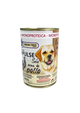 Natural Impulse wet dog food with chicken, 400 g tin