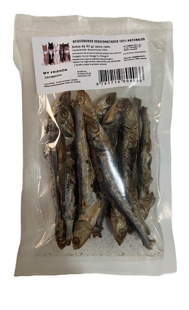 Dried anchovy cat treats, 50 g