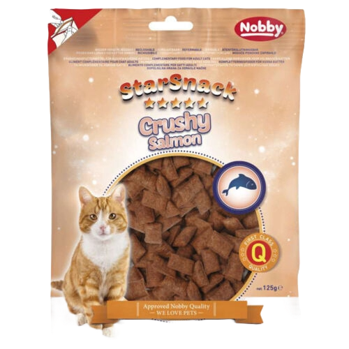 StarSnack Crushi salmon cat treat, 125 g