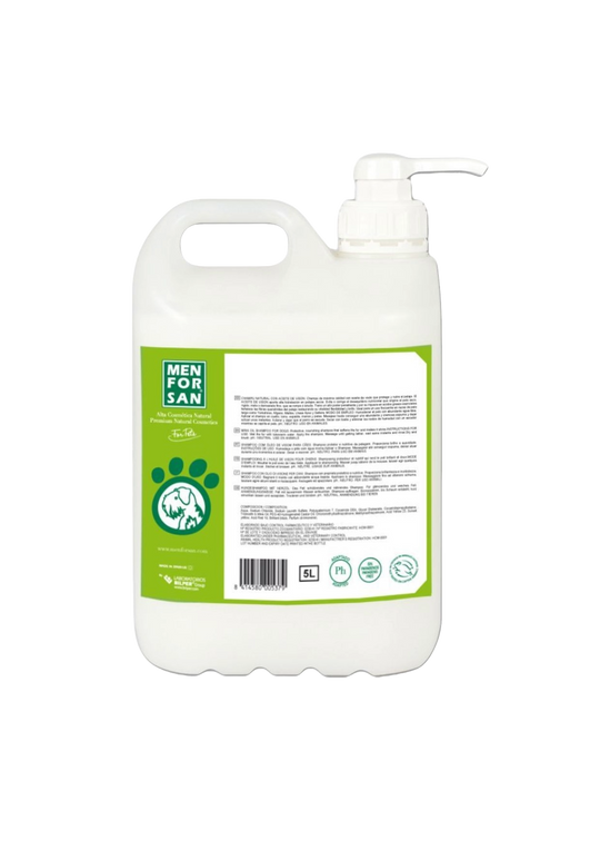 Menforsan dog shampoo with mink oil