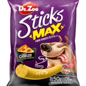 Doctor Zoo chorizo-flavour dog sticks