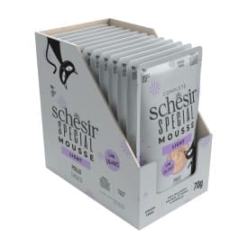 Schesir Light mousse with chicken wet cat food – image 3