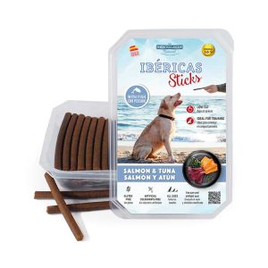 Iberics salmon and tuna dog sticks, 800 g