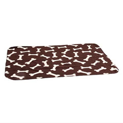 Bone-print pet blanket, 100 × 70 cm