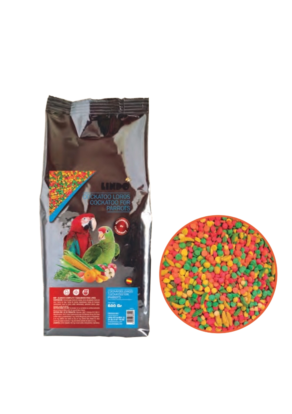Lindo parrot food