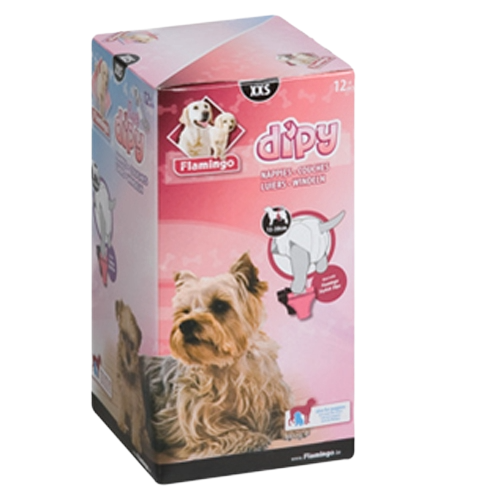 Dipy female dog nappy, size 1 (XXS)