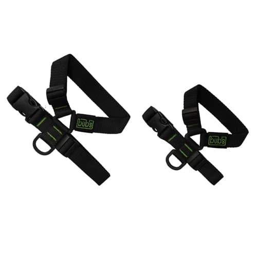 Bub's chest dog harness, size 1 small – black, product photo