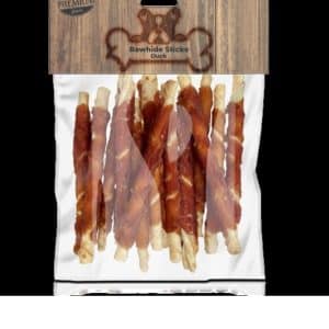 Duck sticks dog treats, 285 g