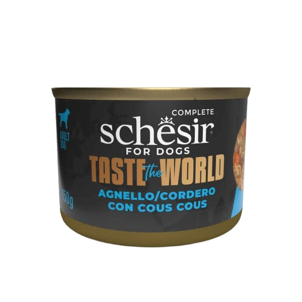 Schesir lamb with couscous wet dog food, 150 g