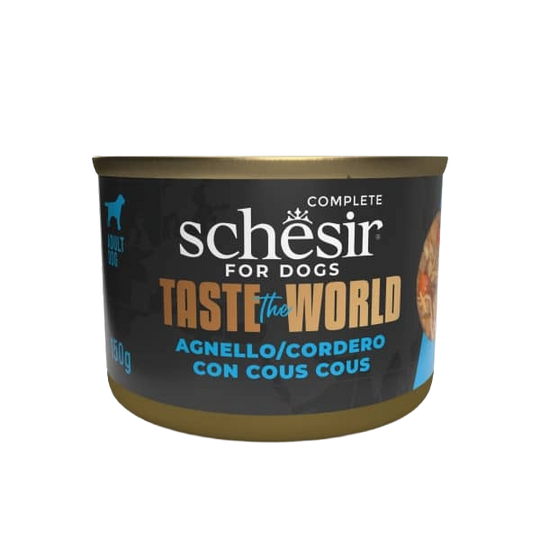 Schesir lamb with couscous wet dog food, 150 g