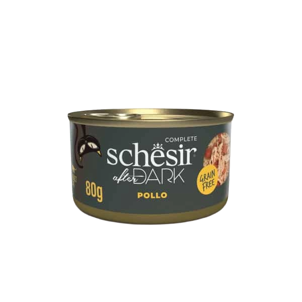 Schesir After Dark chicken wet cat food, 80 g