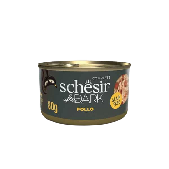 Schesir After Dark chicken wet cat food, 80 g