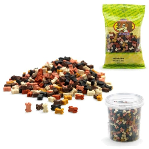 Mini bone dog treats, 165 g blister