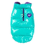 FuzzYard Amor Puffer Dog Coat, Turquoise