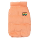 Cotton padded dog coat FuzzYard Ashbury in peach