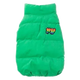 Cotton padded dog coat FuzzYard Ashbury in green