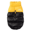 Padded dog coat FuzzYard East Harlem in yellow