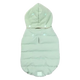 FuzzYard Essential Hooded Puffer Dog Coat, Mint