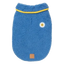 FuzzYard Hana sherpa dog coat in blue