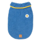 FuzzYard Hana sherpa dog coat in blue