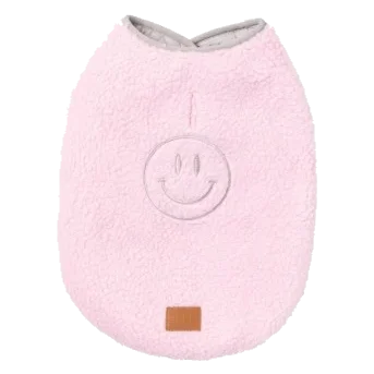 FuzzYard Nara 25 Reversible Dog Coat, Pink