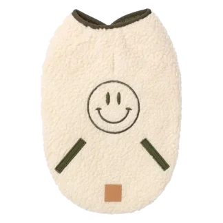 FuzzYard Nara reversible dog coat in beige