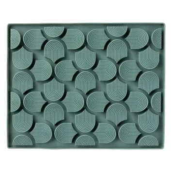 Dog lick mat FuzzYard Life Hide & Treat Myrtle Green