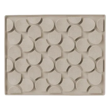 Dog lick mat FuzzYard Life Hide & Treat Sandstone