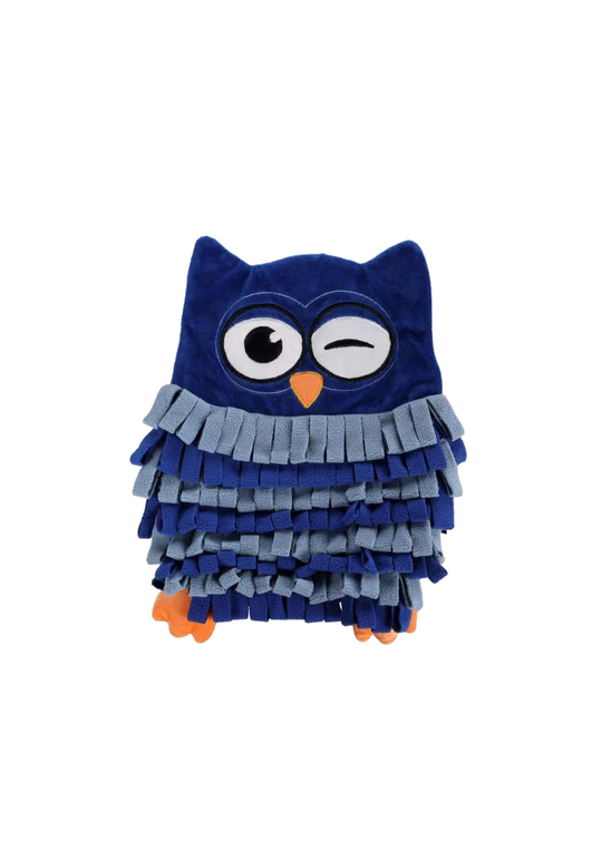 Owl snuffle mat for dogs