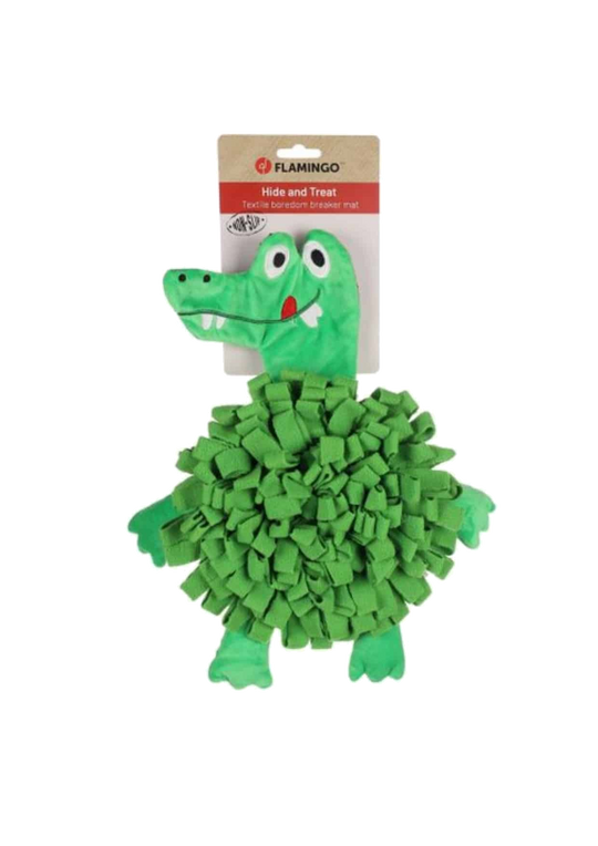 Crocodile snuffle mat for dogs