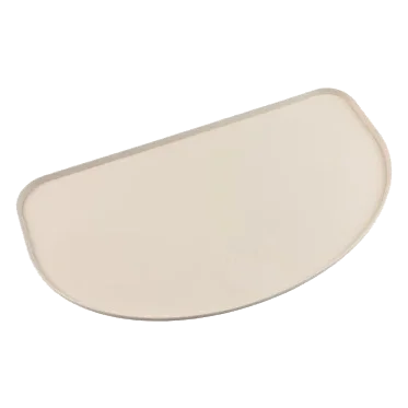 Silicone dog bowl mat FuzzYard Life Sandstone