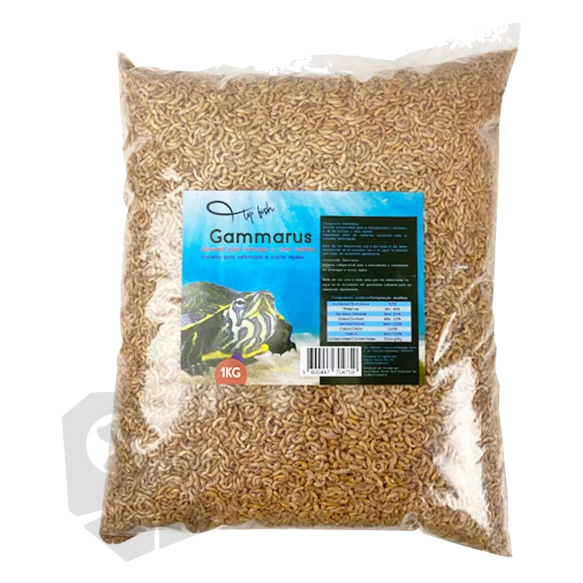 Gammarus turtle food, 1 kg