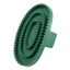 Almohaza de goma verde para caballos