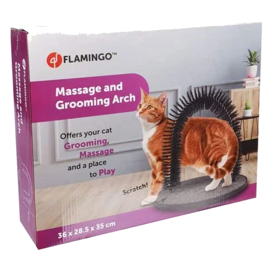 Triomf massage and grooming arch for cats, 36 × 28.5 × 35 cm