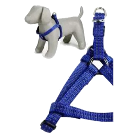 Reflective nylon dog harness model 1, 15 mm, 40-50 cm