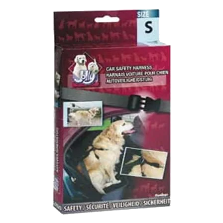 Dog car safety harness, sizes S to XL