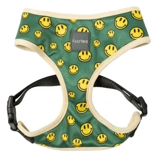 FuzzYard Biggie Smiles breathable dog harness