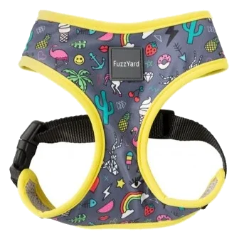 FuzzYard Coachella breathable dog harness