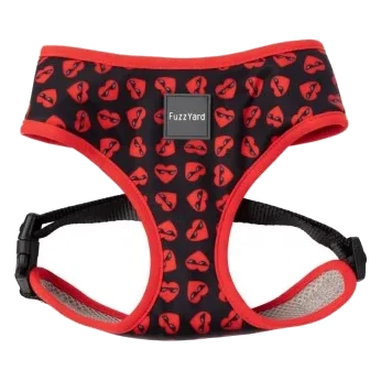 Breathable dog harness FuzzYard Heartbreaker